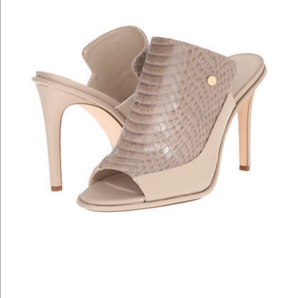 calvin klein mule heels